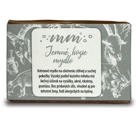 Jemné kozie mydlo